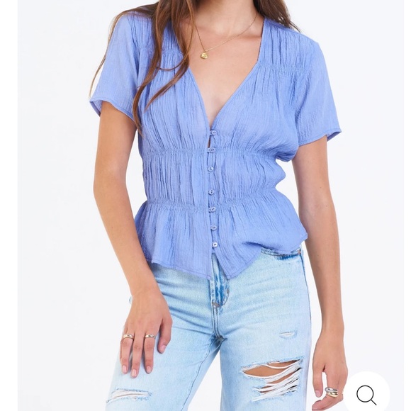 Dear John Tops - Dear John Zoe Rouched Top